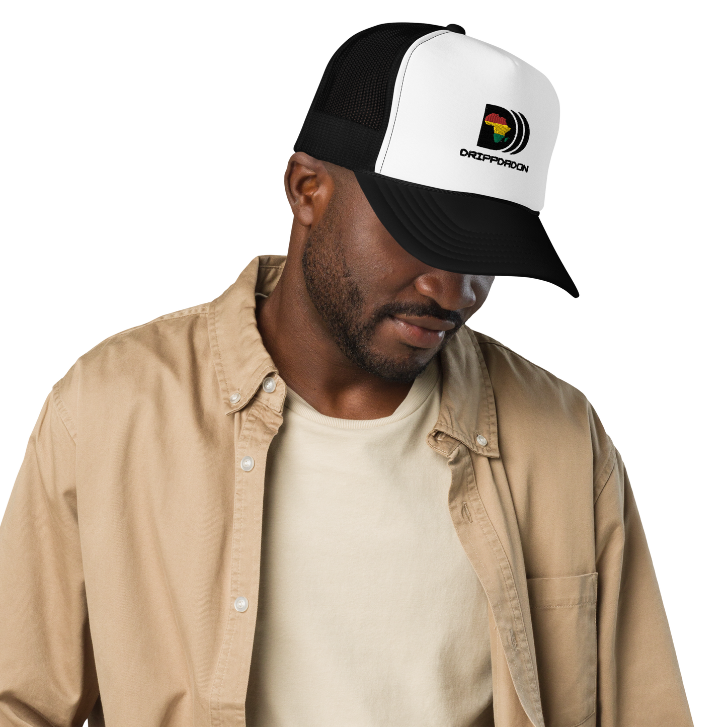 Africa Dripp logo trucker hat